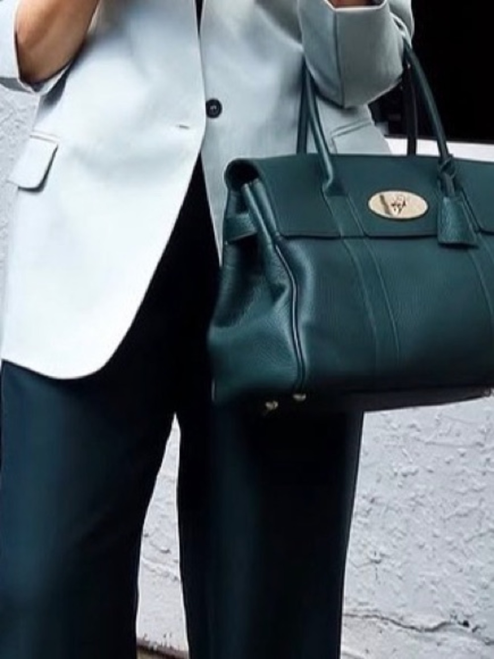 Mulberry Bayswalter Green Heavy Grain - Picture 14 of 14